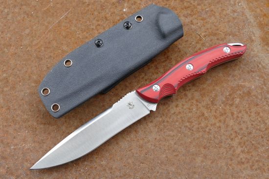 Нож Steelclaw Каскад red-black