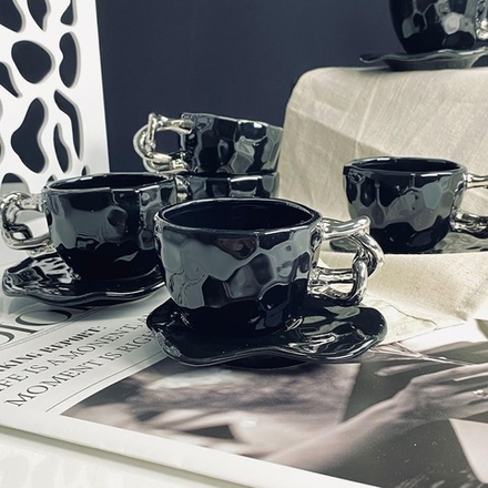 Lenardi 163-079 Кофейный набор 12пр. 130мл в под.уп.(х8)Фарфор