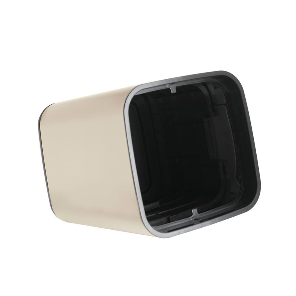 Ведро для мусора сенсорное, квадратное, внутр ведро, Foodatlas JAH-6311, 13 л (золотой)