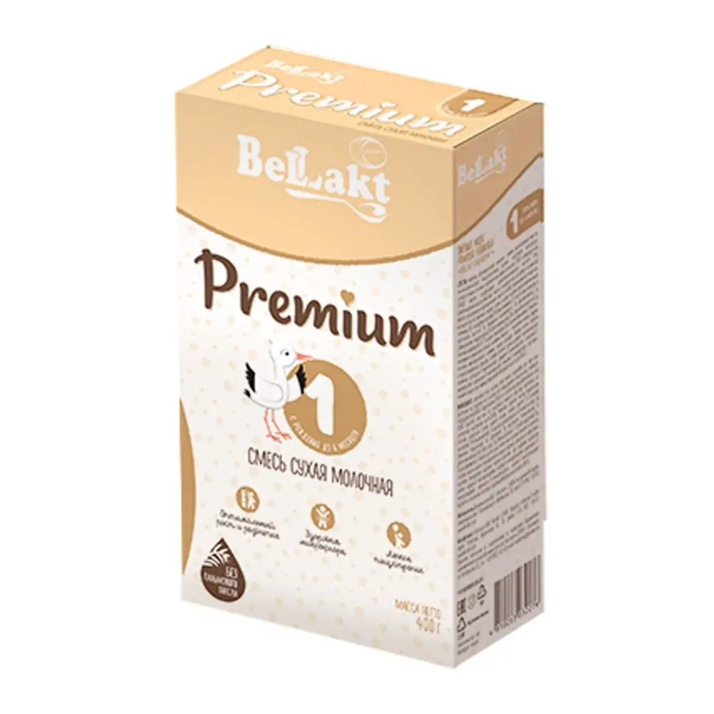 Смесь сухая молочная Беллакт Premium 1 от 0 до 6 месяцев