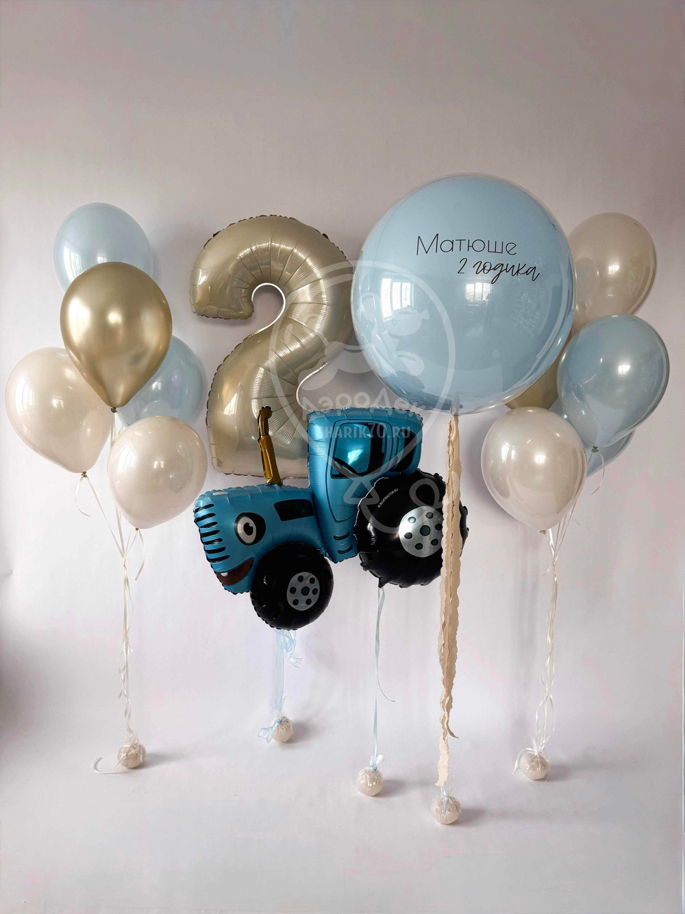 Набор СИНИЙ ТРАКТОР 0002