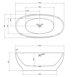 Акриловая ванна ABBER AB9207