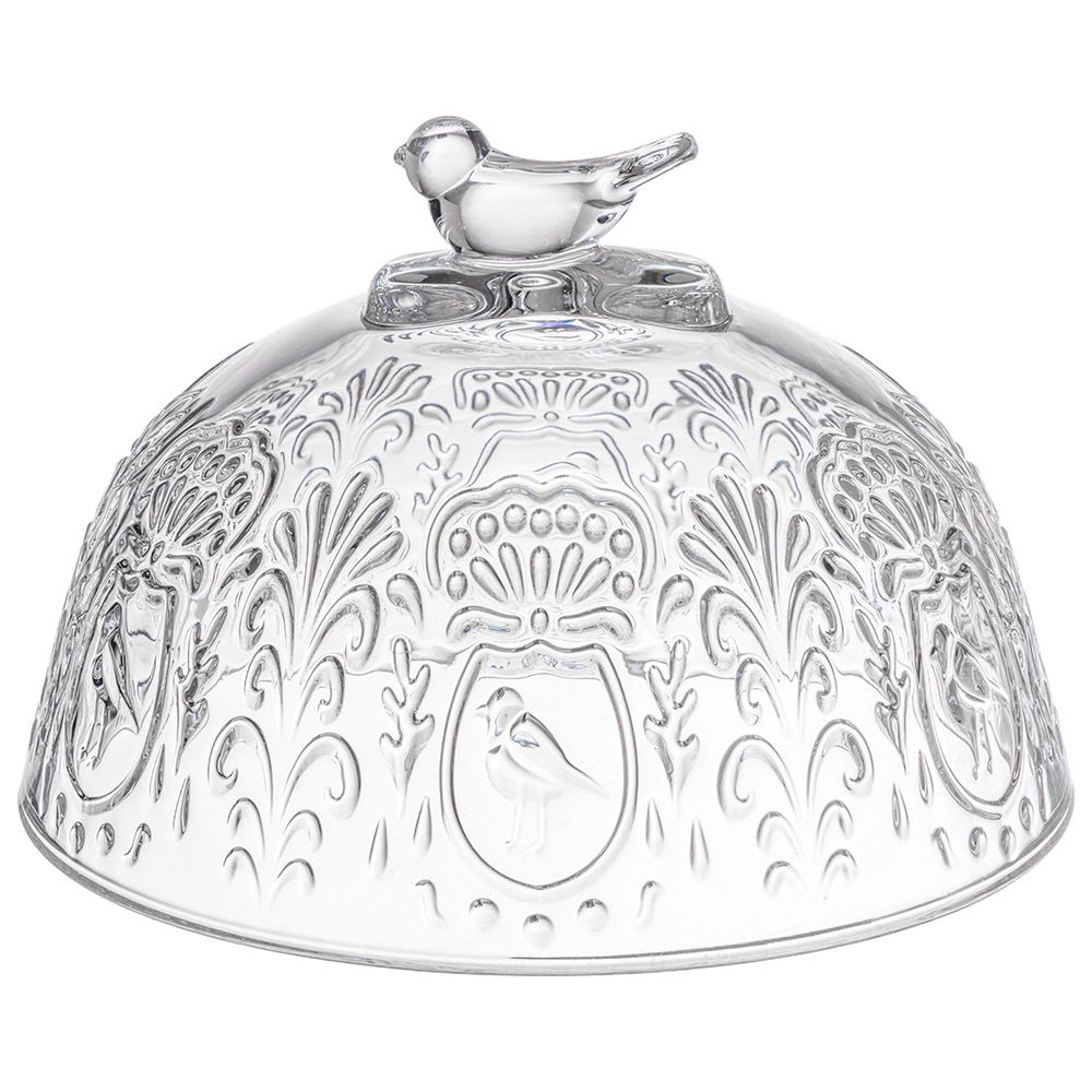 БЛЮДО "GARDEN" С КРЫШКОЙ НА НОЖКЕ 20*22 СМ