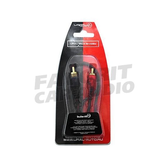 Межб. кабель URAL (УРАЛ) RCA-BV03M 0.3м