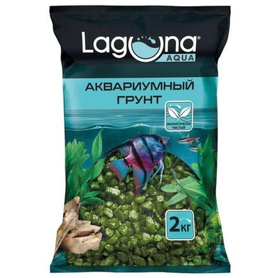 Грунт "Габбро", 5-10мм, 2кг, Laguna AQUA