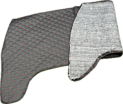 Дверные карты-обивка дверей УАЗ 452/Буханка (красная нить Бабочка)