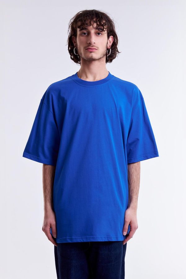 Футболка Бланк Ярко-Синяя - фото 6