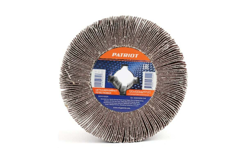 Щетка абразивная лепестковая для брашировальных машин (120х100 мм; Р120) Patriot 823010024