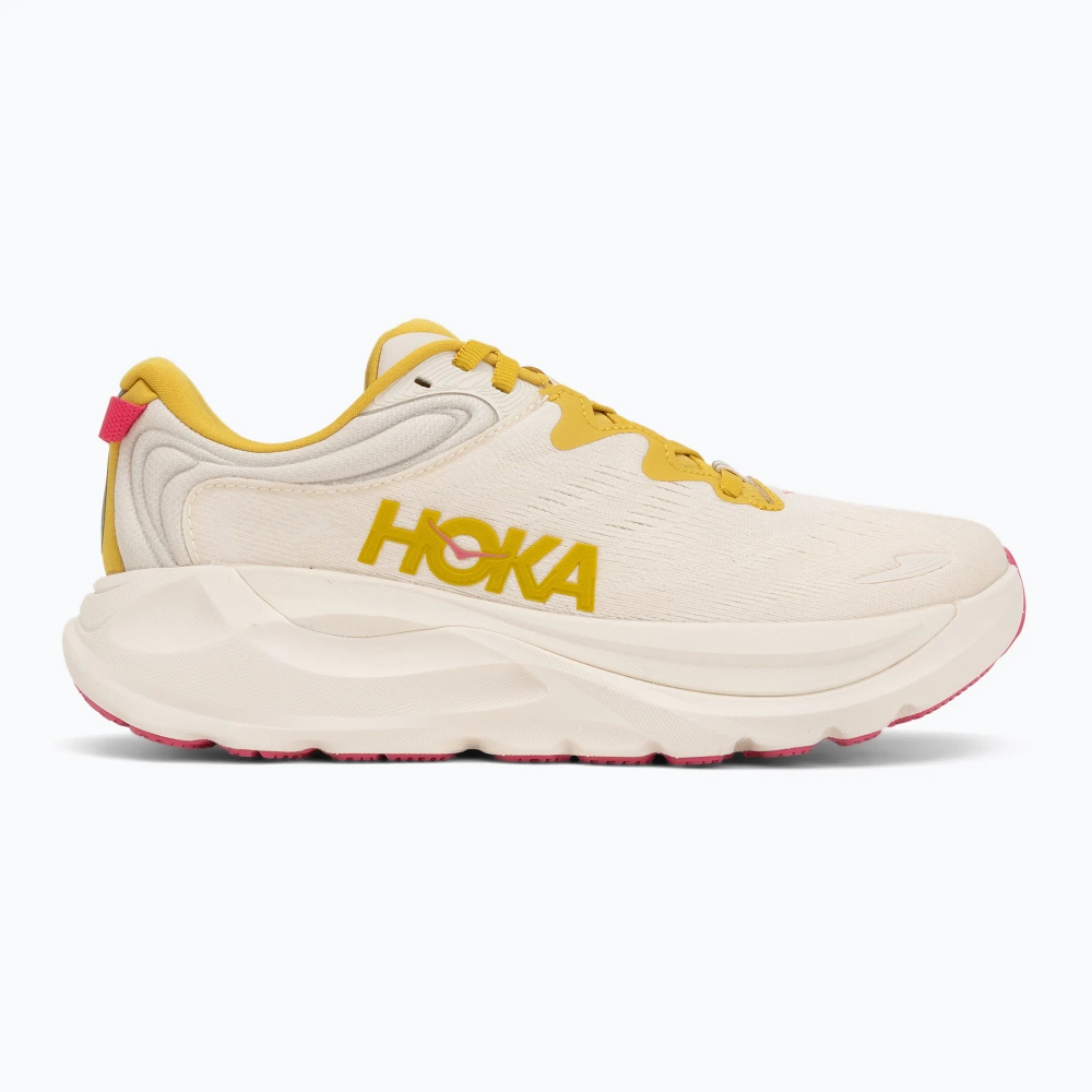 Женские кроссовки для бега HOKA Gaviota 6 birch/yellow gold