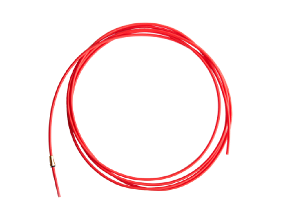 Направляющая спираль ( тефлоновый лайнер)2,0/4,0  ø1,0-1.2 на 5м (красный)