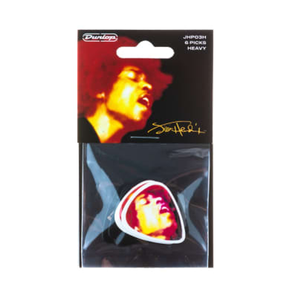 Dunlop JHR03H Jimi Hendrix Electric Ladyland Медиатор. Толщина: 1.0мм. Материал: целлулоид.