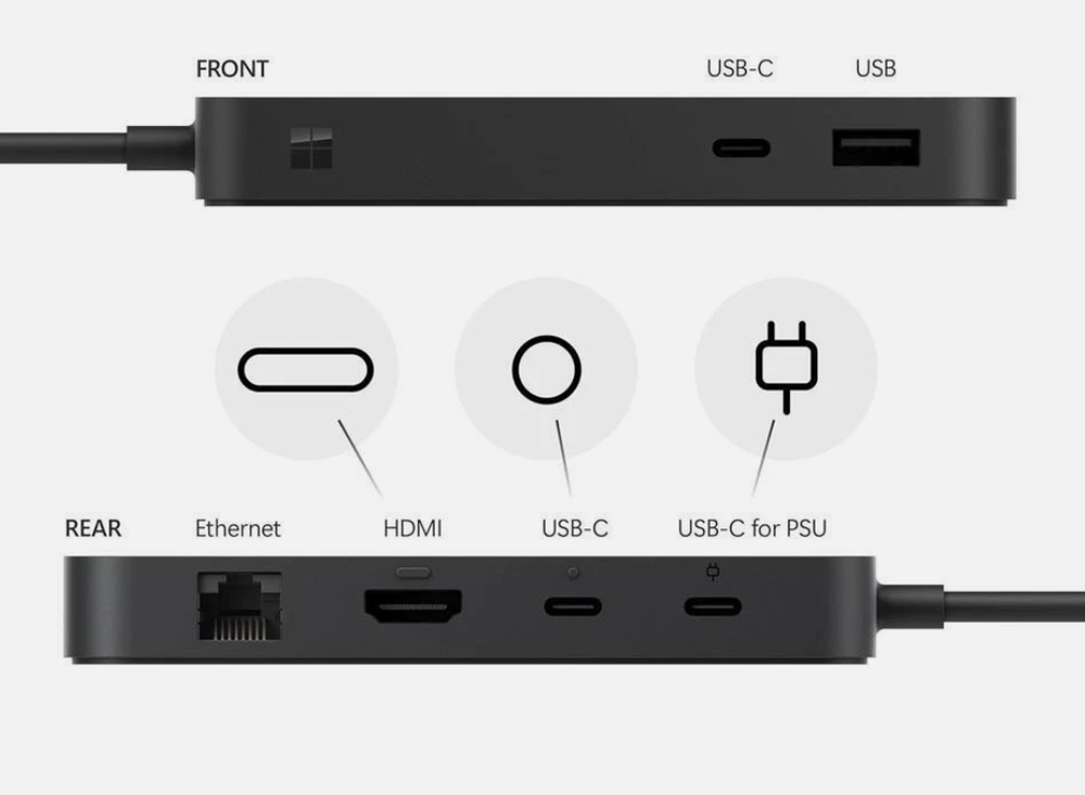 Док станция Microsoft Surface USB4 Dock