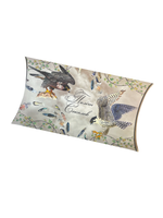 Платок «Полёт соколов» 100% шёлк