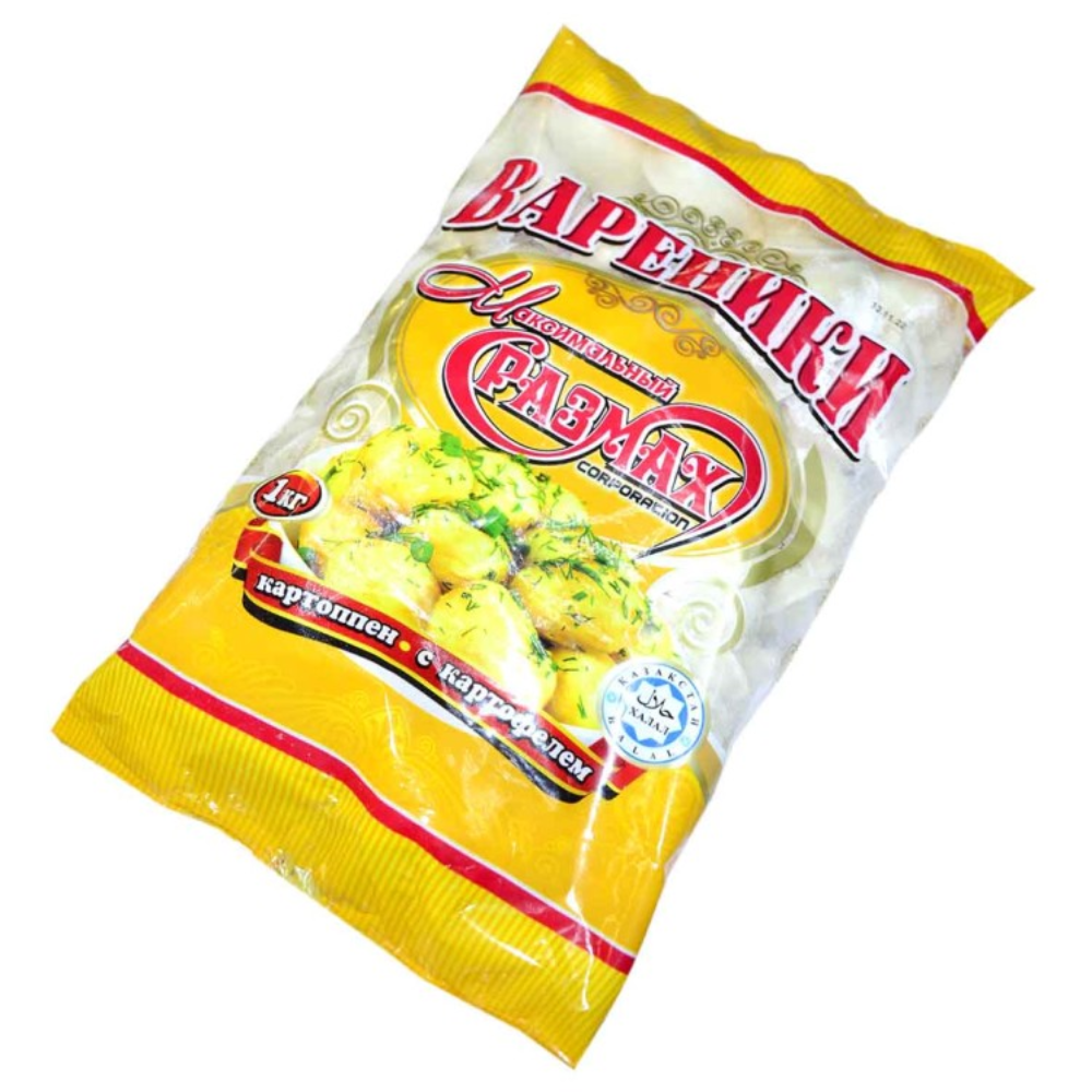 Вареники Максимальный Размах с картофелем 1 кг