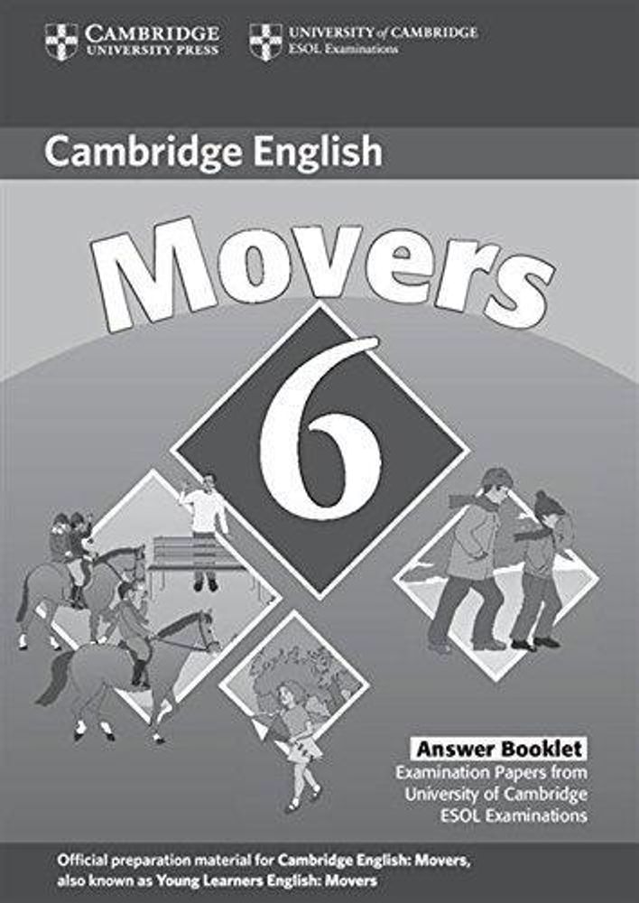 C Young Learners Eng Tests 6 Movers  Ans Booklet