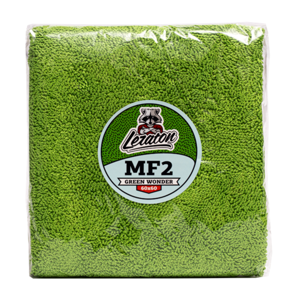 LERATON GREEN WONDER MF2 Двухсторонняя микрофибра для сушки  60x60