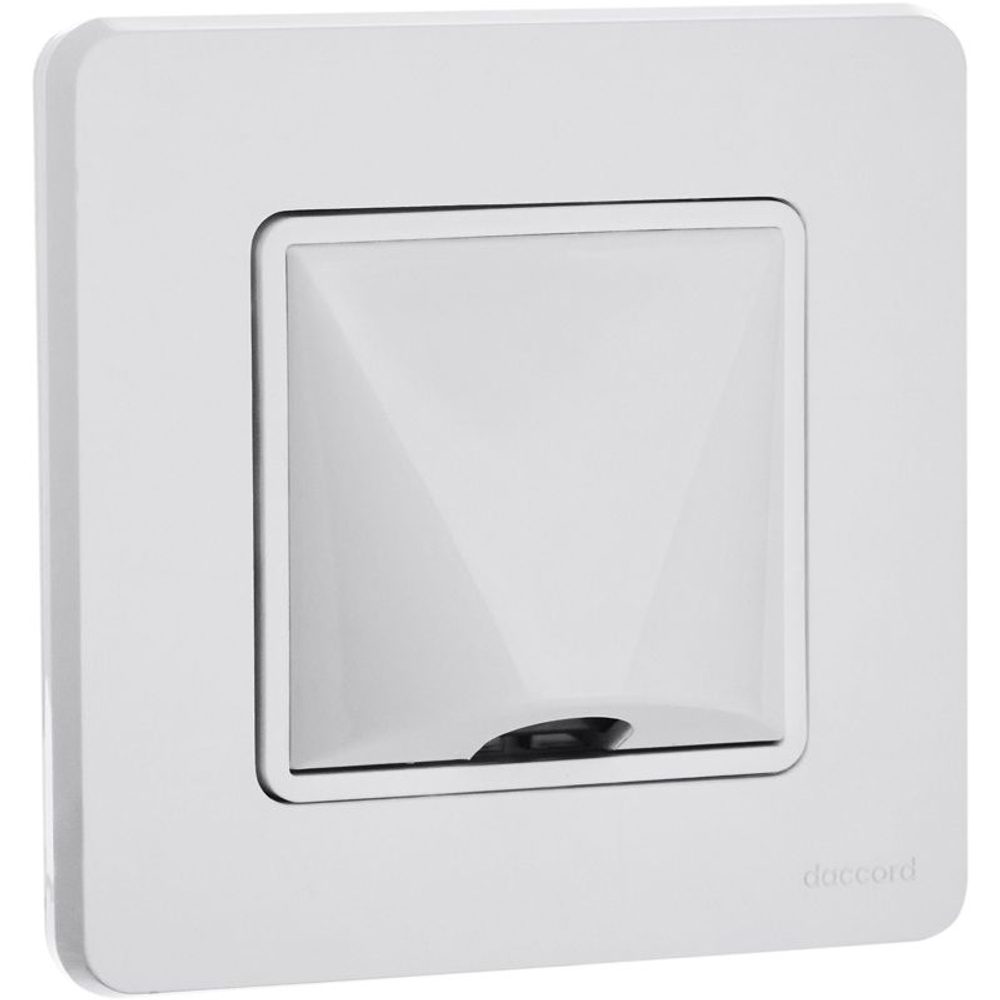 Вывод кабеля Inspiria с зажимом для крепления бел. IEK 673890