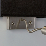 Citiluх Декарт CL704301 Бра с чёрным абажуром и диммером