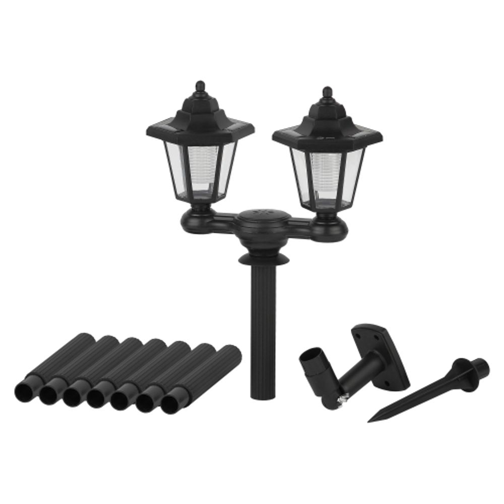 ERASV01-01 ЭРА ЭРА Садовый светильник на солнечной батарее, пластик, черный, 150 см