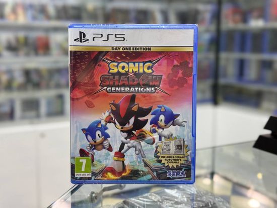 PS5 Sonic x Shadow Generations: Day One Edition (Новинка!) (Новый, Русские субтитры, PPSA-17597)