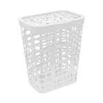 Корзина для белья ХАОС 32л Белый (комплект 5 шт)