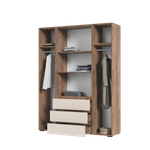 Шкаф четырехстворчатый с ящиками Хелен ШК 05