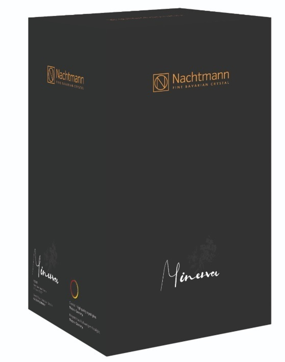 MINERVA - Ваза на ножке 40 см; стекло