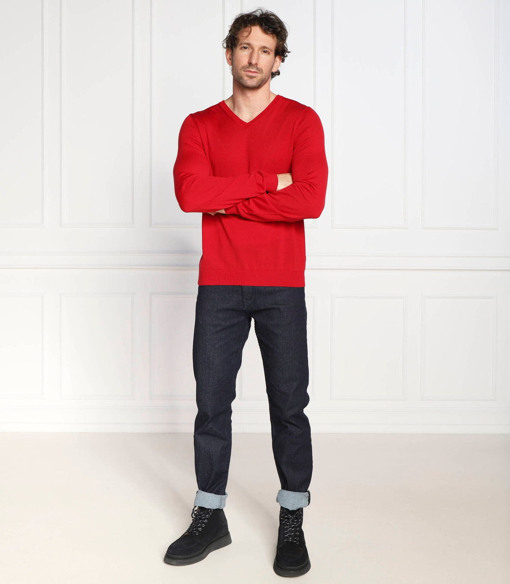 джинсы taber BOSS BLACK - темно-синий(50485708)