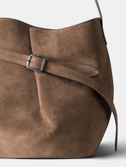 Сумка баскет RENATA SUEDE