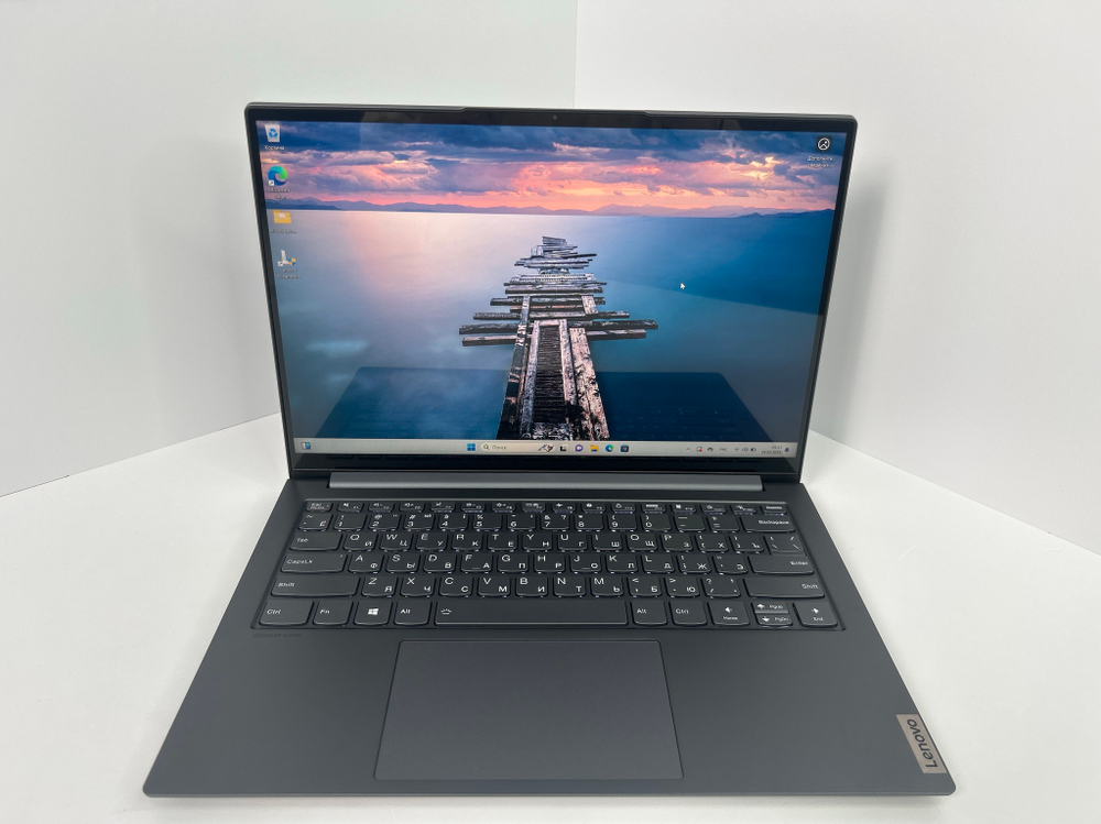 Ноутбук Lenovo Yoga Slim 7 Pro 14IHU5 (82NC000XRU) 14"/Intel i5-11300H/RAM 16 GB/SSD 512 GB/ Iris Xe Graphics/2880x1800/IPS/Windows 11/Подсветка кл-ры: LED/серый. Состояние: B1