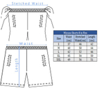 Mizuno Shorts 8 in Flex harbor blue