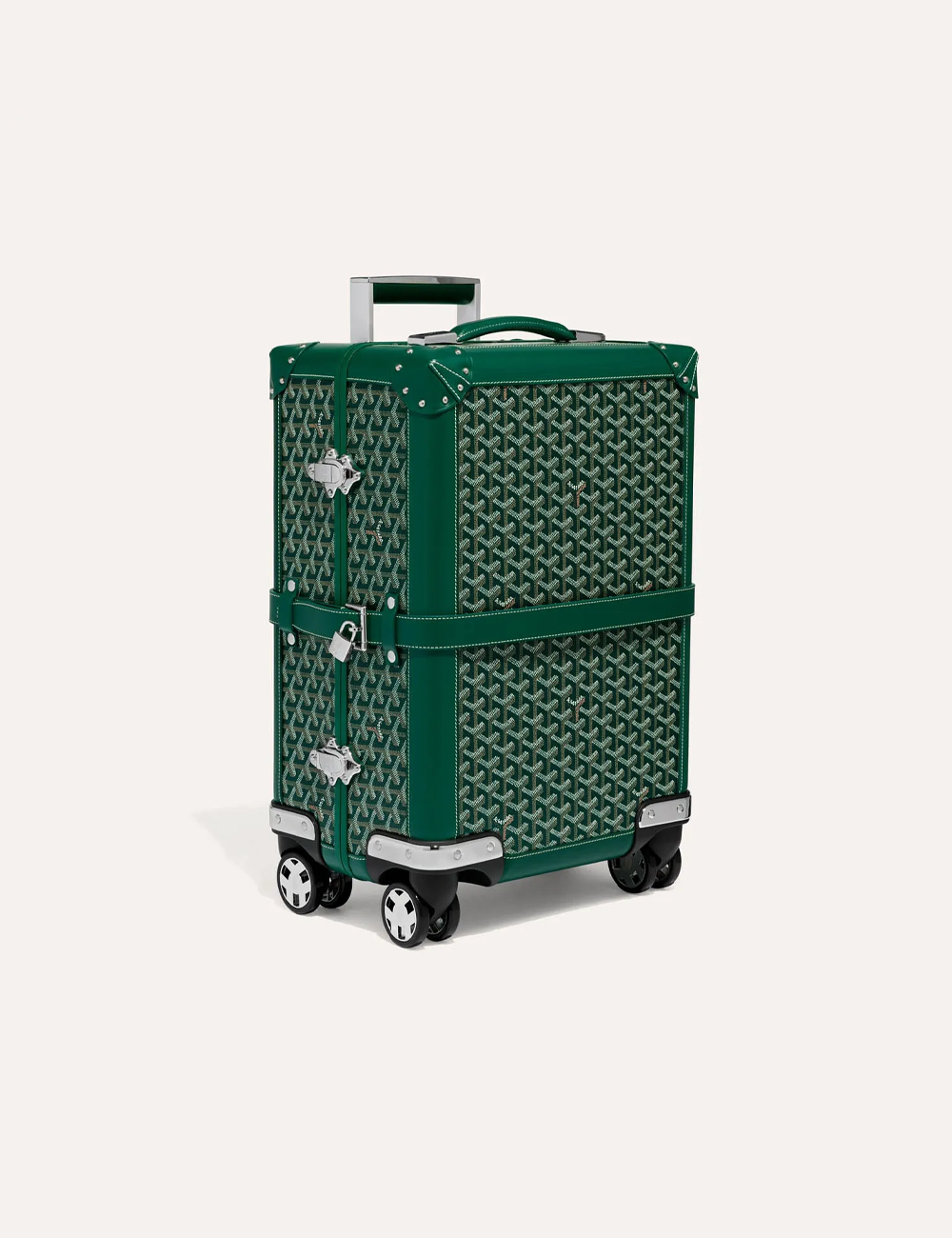 Чемодан Goyard Bourget PM Trolley Case "Green"