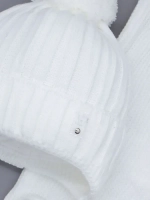 Шапка для девочек осенняя и снуд