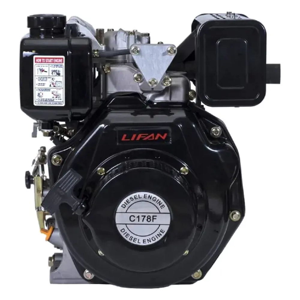 Lifan Diesel 178F D25 двигатель дизельный 00-00000602