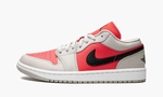 Air Jordan 1 Retro Low WMNS “Light Iron Ore Siren Red”
