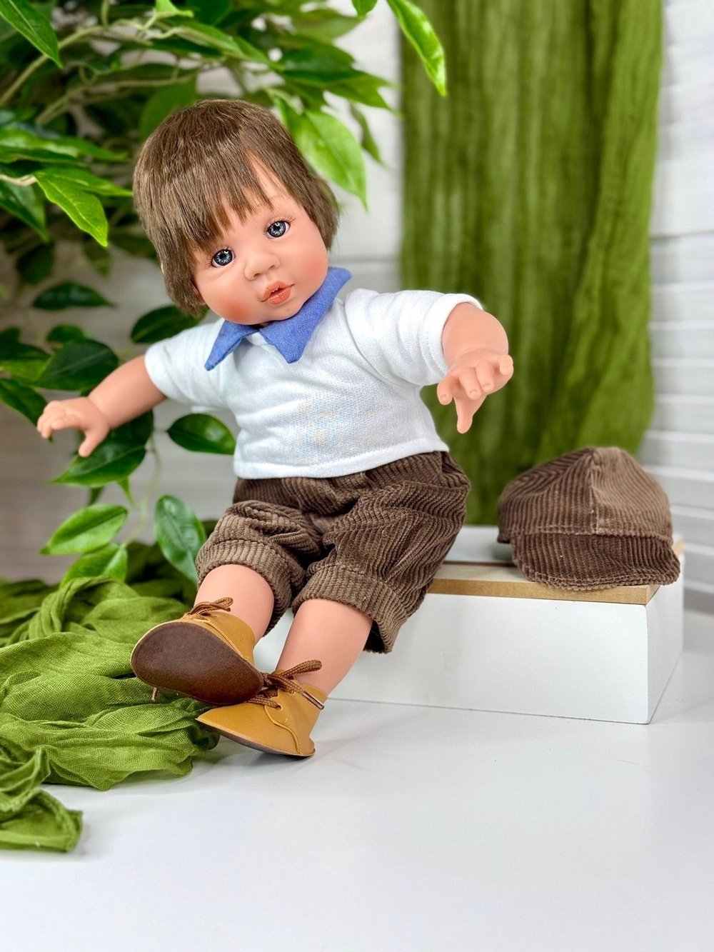 Кукла LAMAGIK мягконабивная  38см Gestito (12033A)