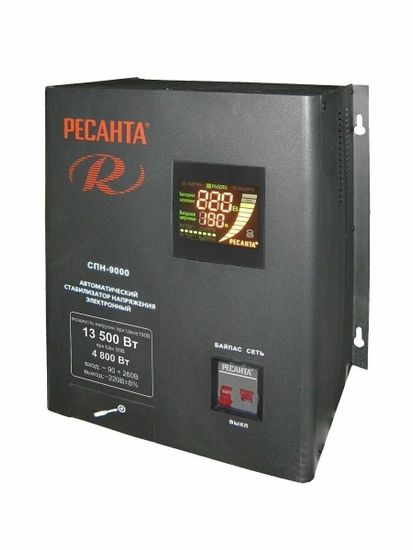 Стабилизатор напряжения РЕСАНТА СПН-13500