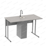 Парта лабораторная с мойкой