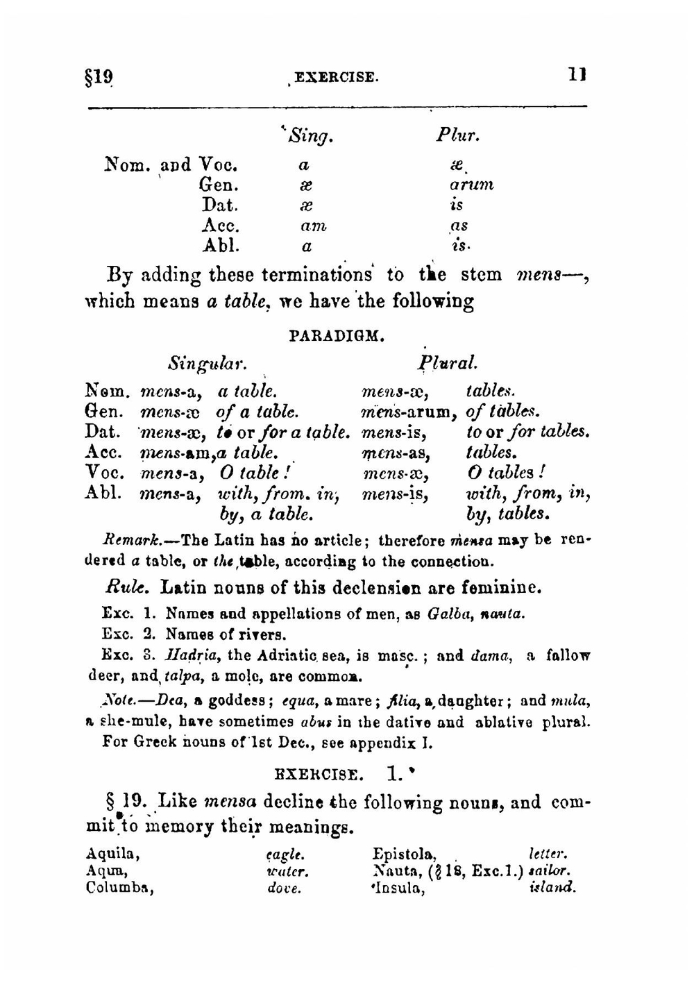 A grammar of the Latin language | William Bingham