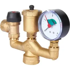 Группа безопасности котла STOUT 1" до 50кВт 3 бар 503.525 37559