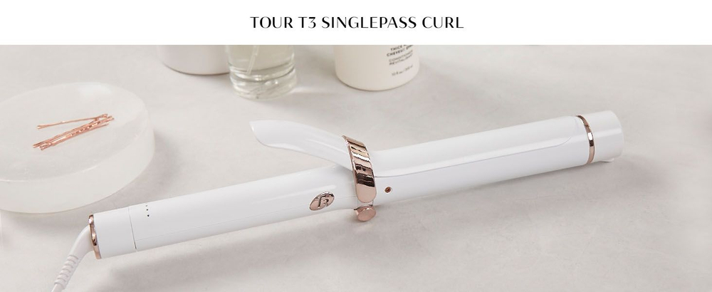 T3 Плойка для волос 25мм SinglePass Curl