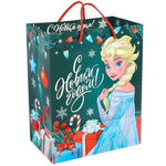 Пакет 18х23х11,5 см ламинат вертикальный, "С Новым годом!" (Disney)