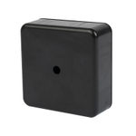 Коробка распределительная ОП IEK 75х75х28 мм черная