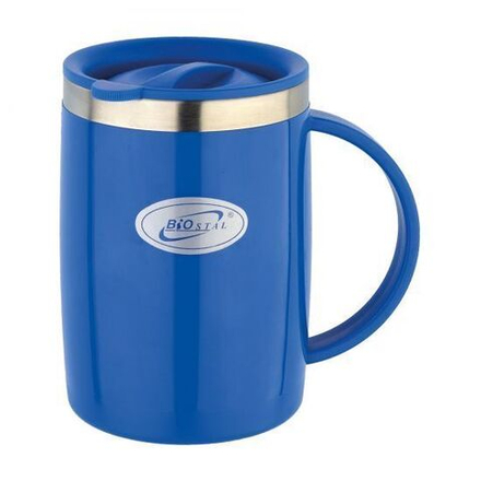 Термокружка Biostal Flër (0,5 литра) с крышкой, синяя