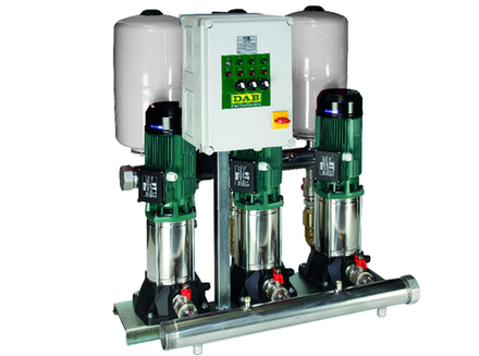 Установка насосная повышения давления DAB KV3 10/8 T IE3 (3х380В; 2,20кВт)