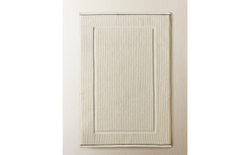 Zara Home коврик для ванной из хлопка, песочный, в полоску, 50x80 см