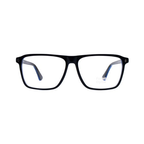 Оправа прямоугольная Family Optic WD2243 C1 черный/синий (Китай)