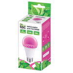 Фитолампа для растений, 120°, А60, 6Вт, Ecotec