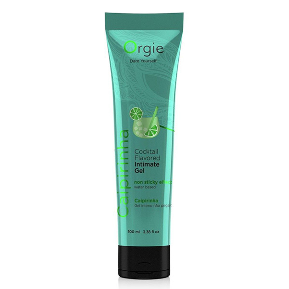 Съедобный интимный гель Orgie Lube Tube Cocktail Caipirinha 100мл