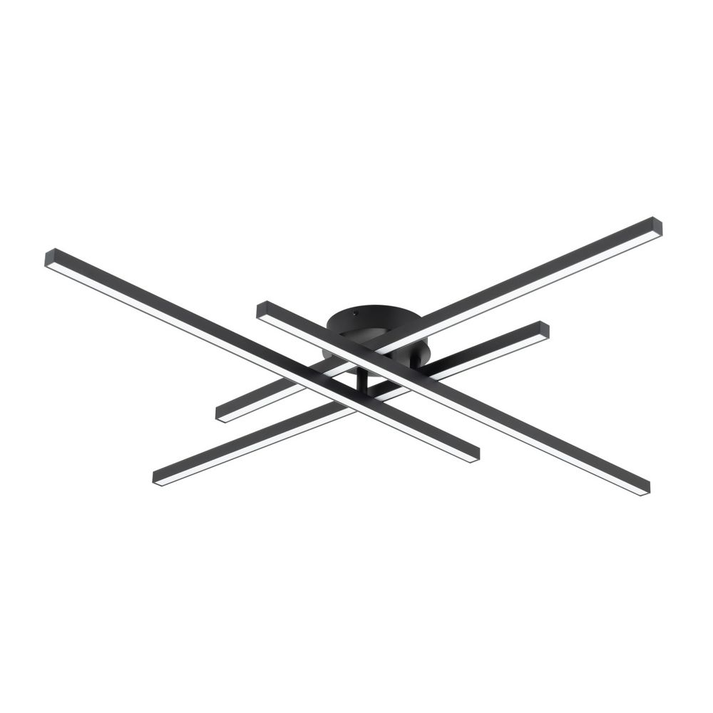 Citilux Стиг CL203141 LED Люстра потолочная с пультом Чёрная